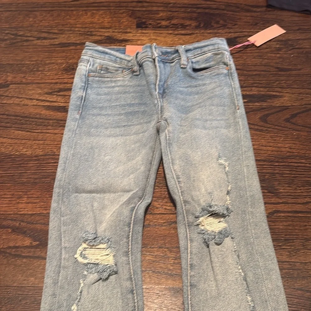Girls denim jeans, brand new with tag size 8